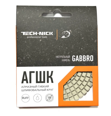 Алмазный Гибкий Шлифовальный Круг TECH-NICK GABBRO D100/№BUFF